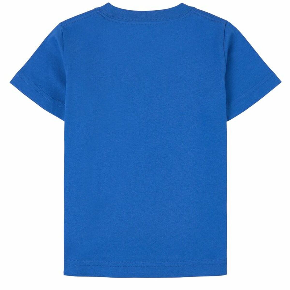 Child's Short Sleeve T-Shirt Nike Sportswear Futura Blue-4