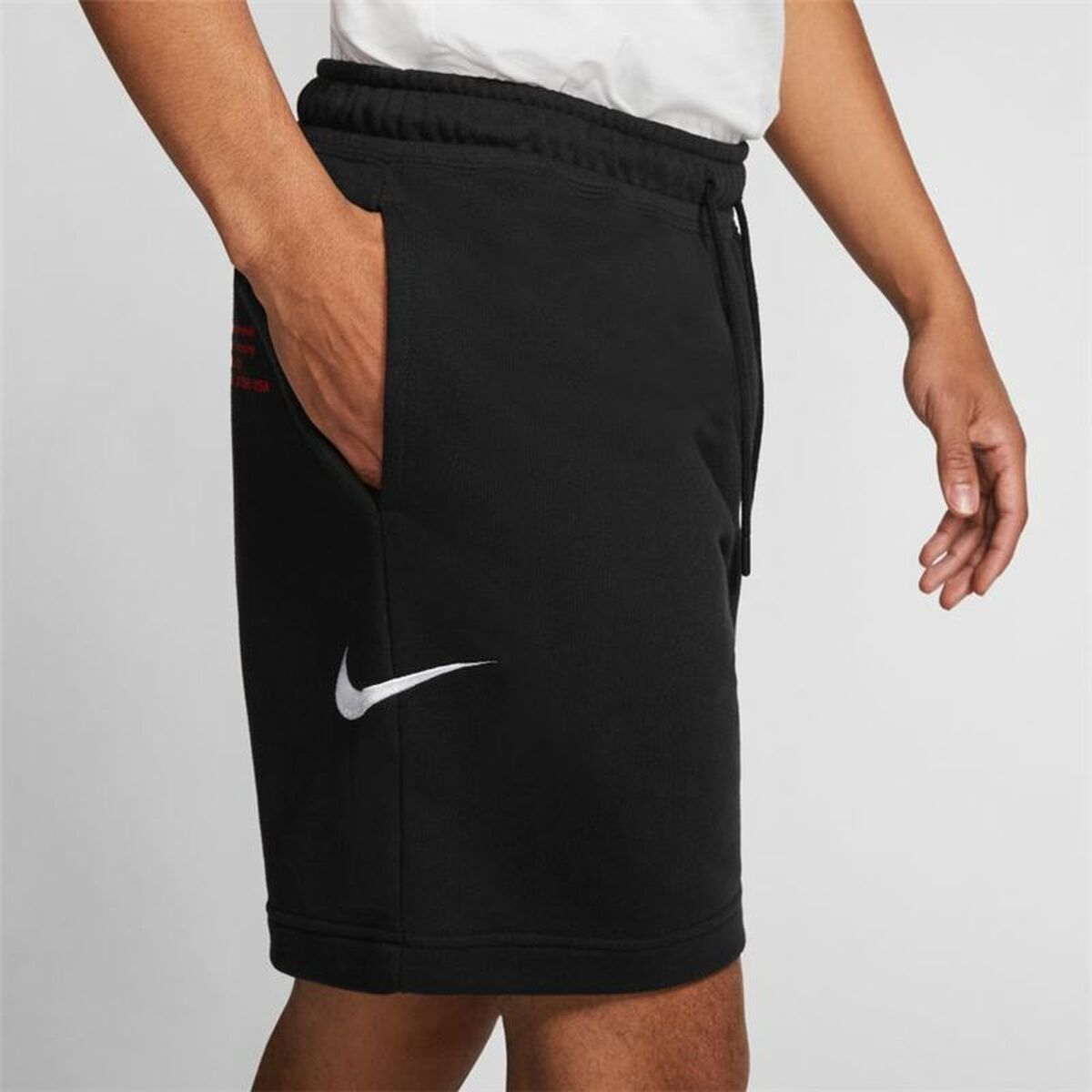 Men's Sports Shorts Nike Sportswear Swoosh Black-5