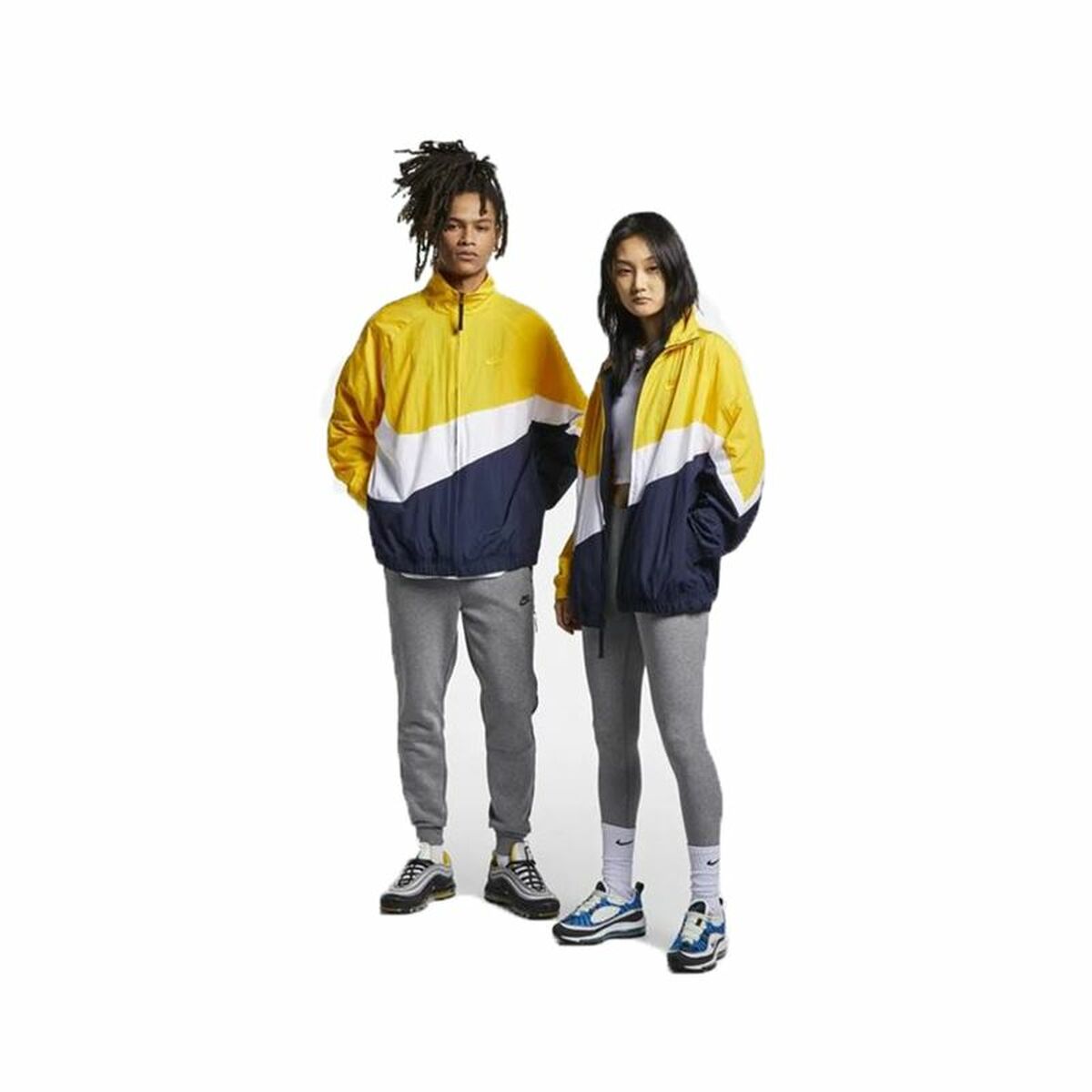 Men's Sports Jacket Nike Sportswear Yellow-5