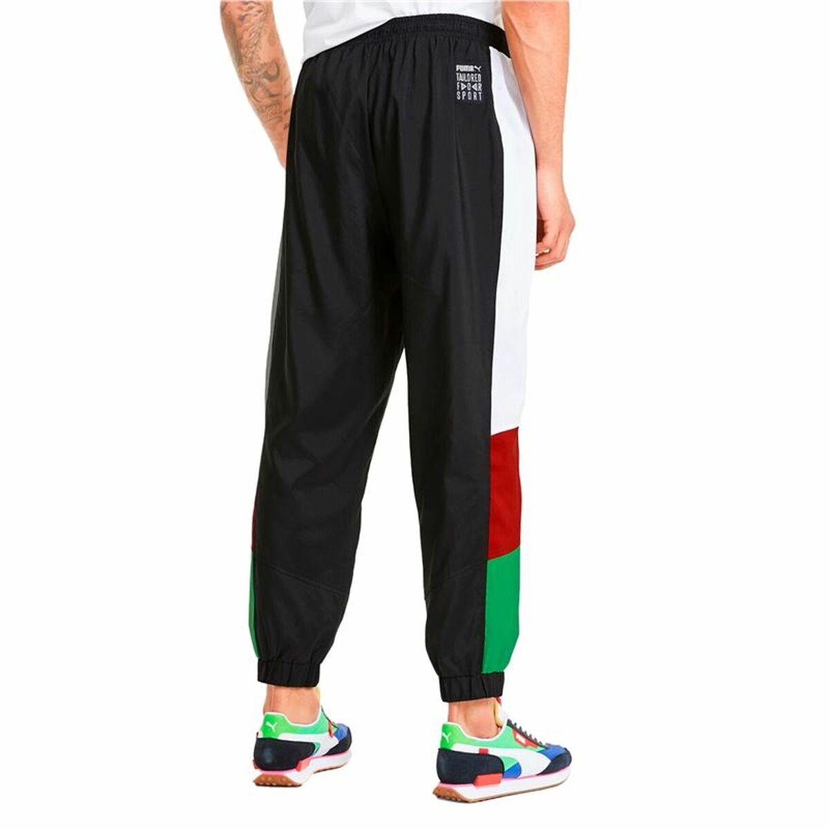 Long Sports Trousers Puma Sportswear TFS OG Track Black Men-2