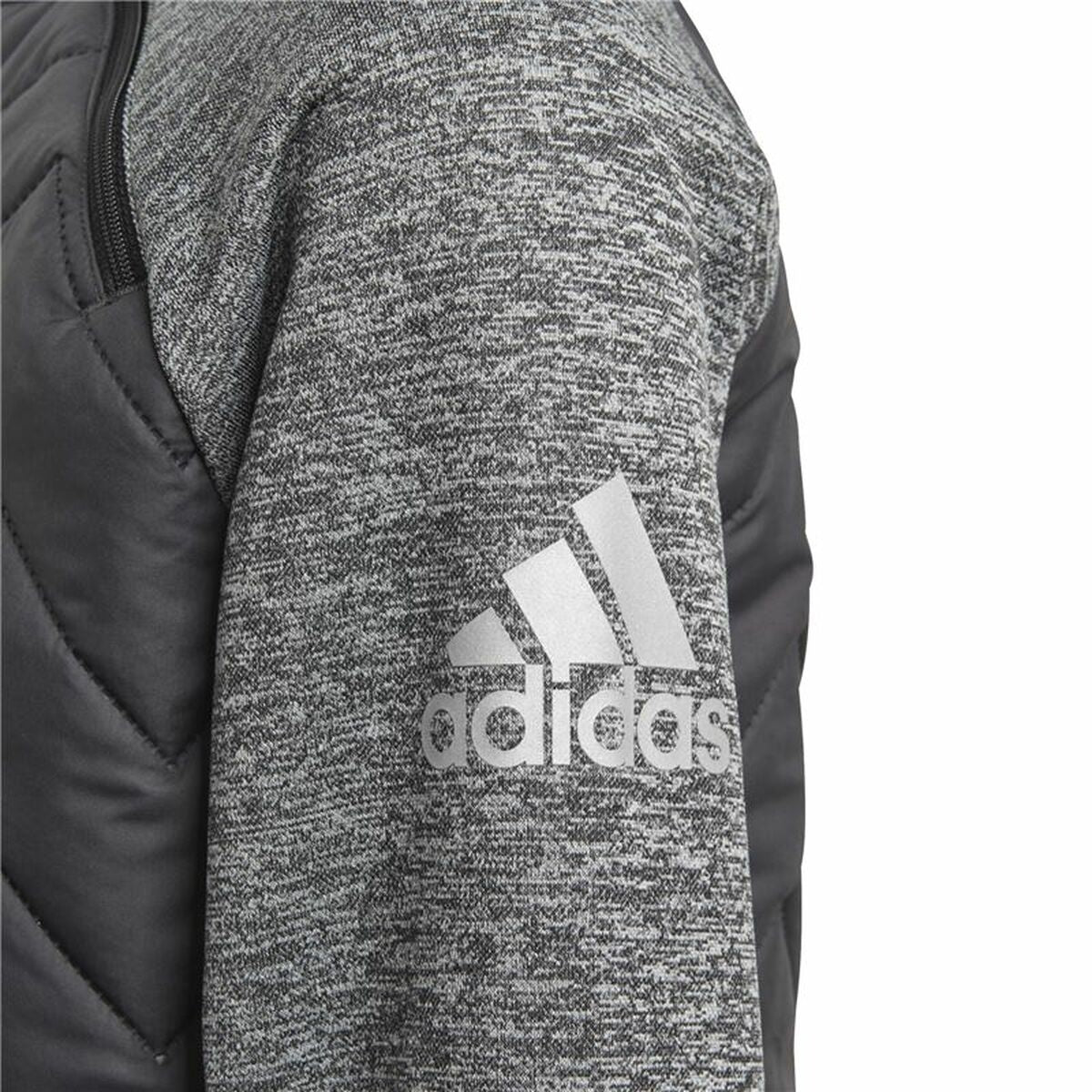 Children’s Sweatshirt without Hood Adidas Sportswear Nemeziz Grey-6