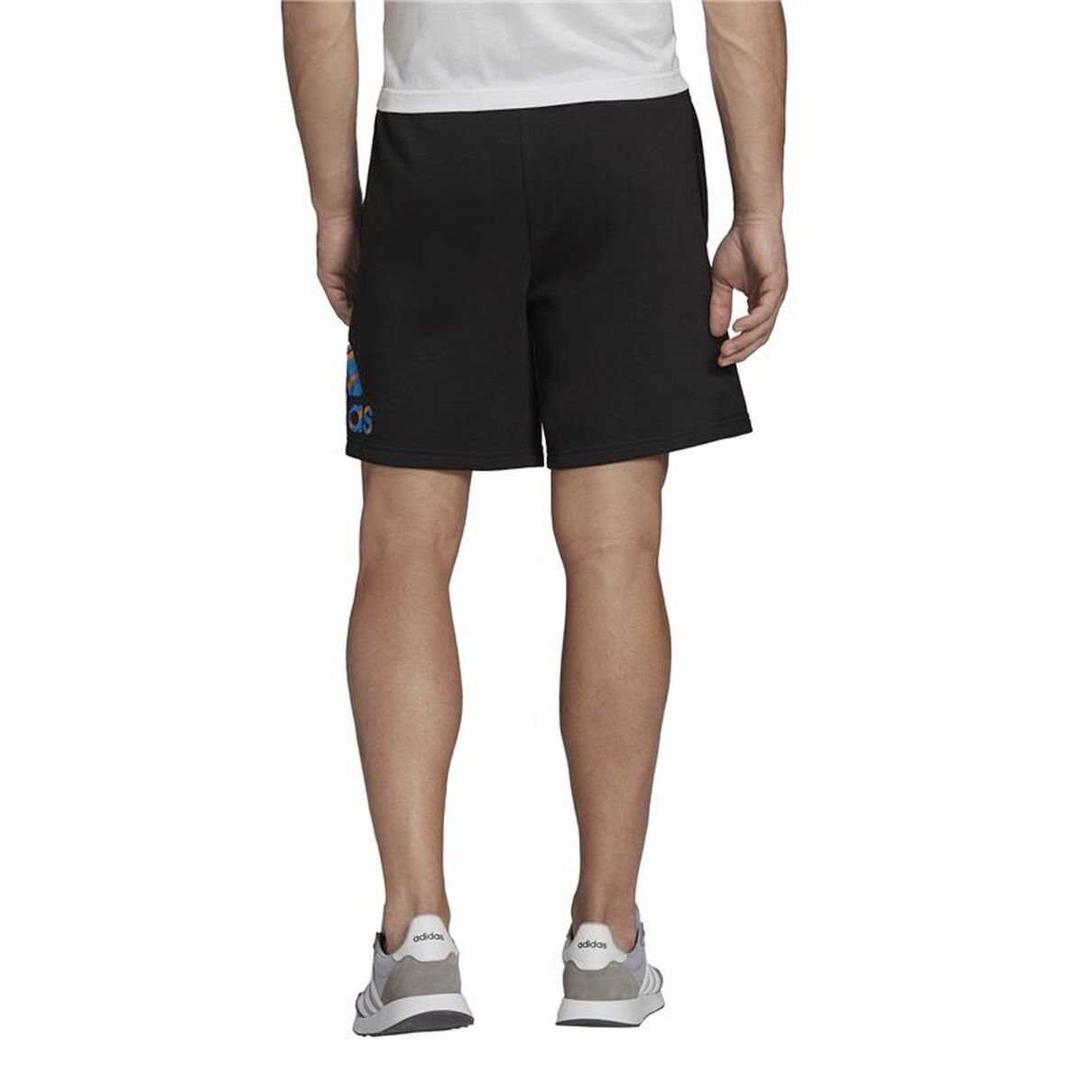 Men's Sports Shorts Adidas Camo Black-3