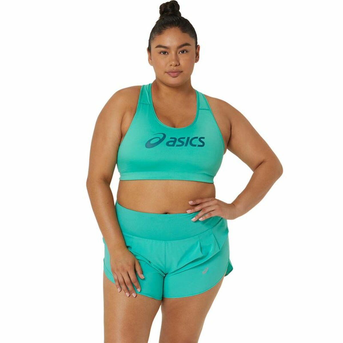 Sports Bra Asics Core Aquamarine-0