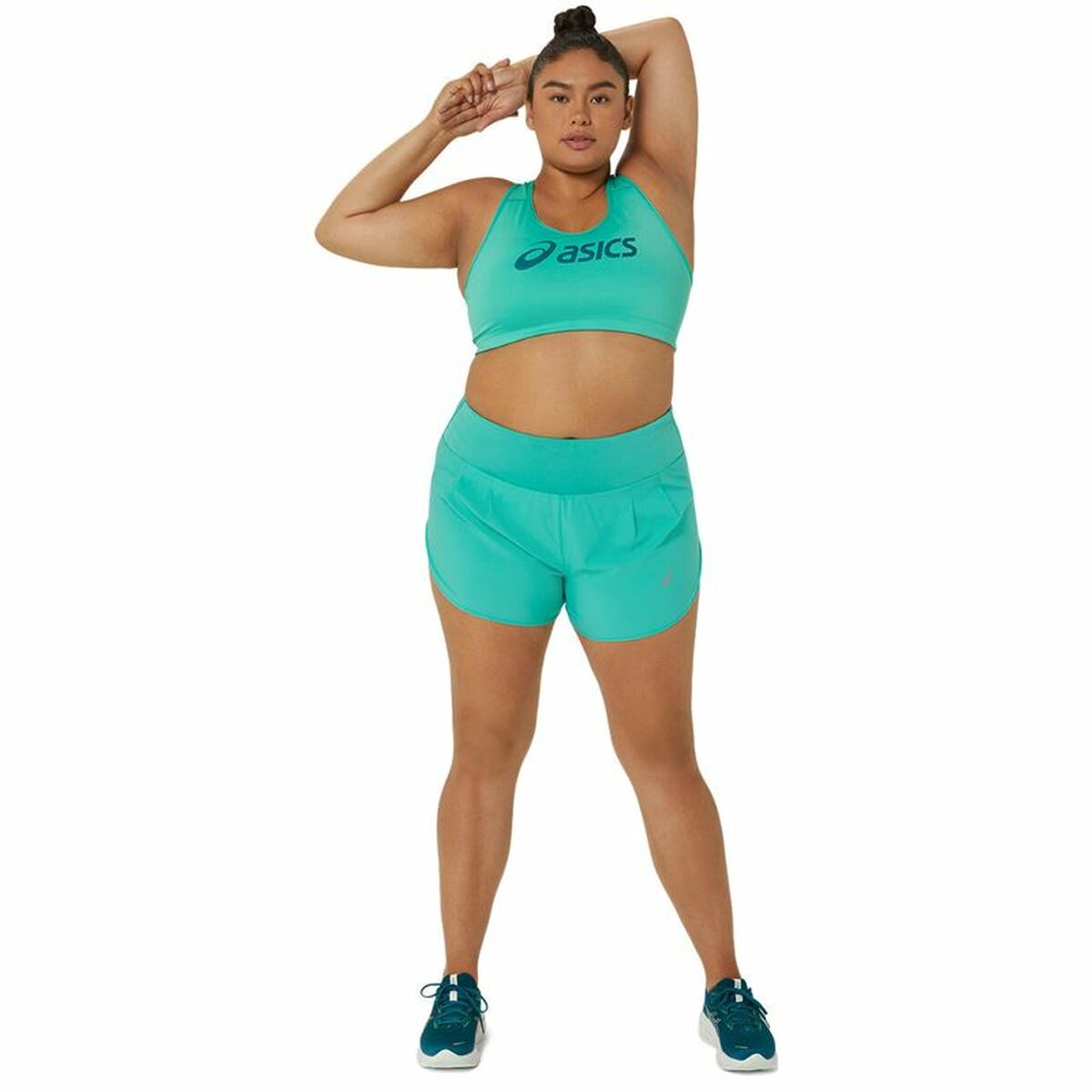 Sports Bra Asics Core Aquamarine-2