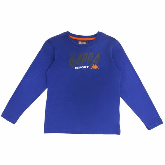 Children’s Long Sleeve T-Shirt Kappa Sportswear Martial Blue-0