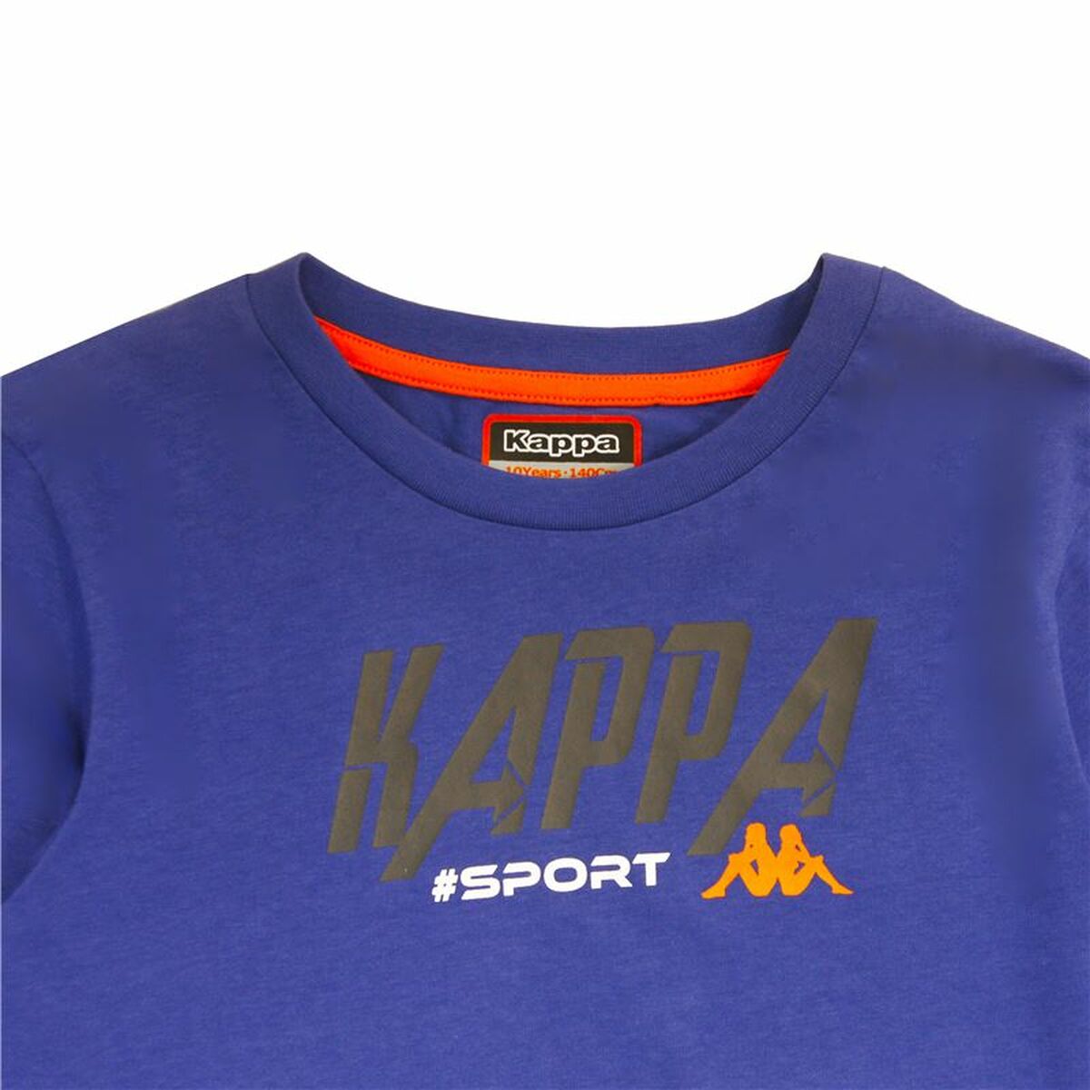 Children’s Long Sleeve T-Shirt Kappa Sportswear Martial Blue-4
