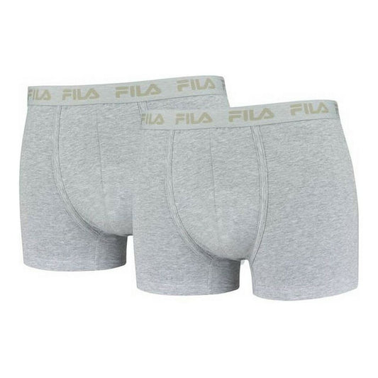 Men's Boxer Shorts Fila Sportswear G Grey-0