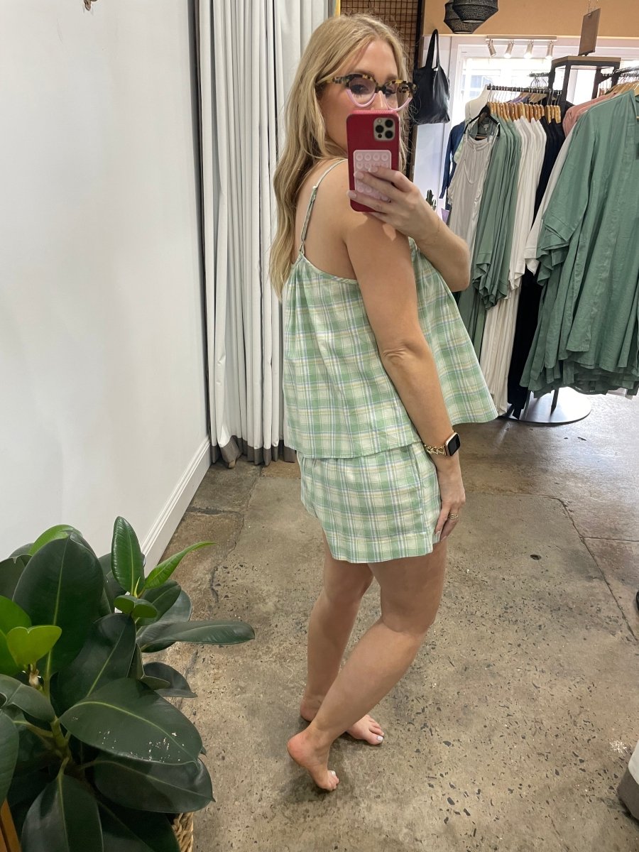 Cotton Sets in HoneyDew Melon Check-4